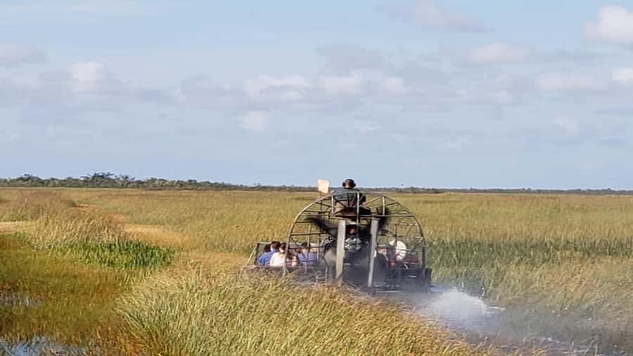 Miami: Original Everglades Airboat Tour & Interpretive area - The airboat route through the River of Grass