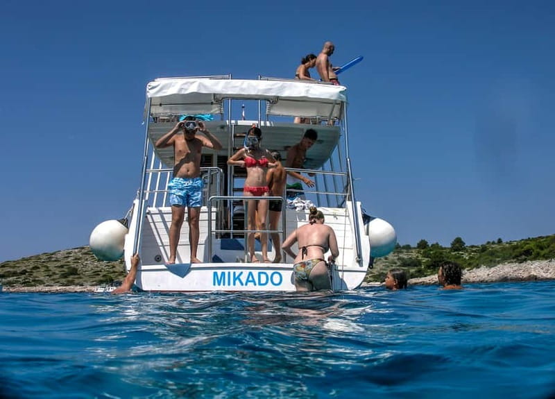 Mikado Kornati Excursion with snorkeling and hiking stops - Lunch and swimming at Suha Punta on Kornat
