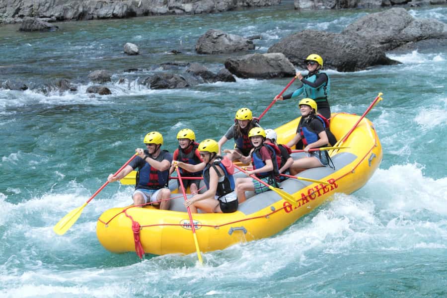Montana: Glacier National Park Whitewater Rafting Trip - A river trip that begins gently