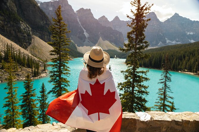 Moraine Lake and Lake Louise Tour from Calgary - Canmore - Banff - The mountain views between stops