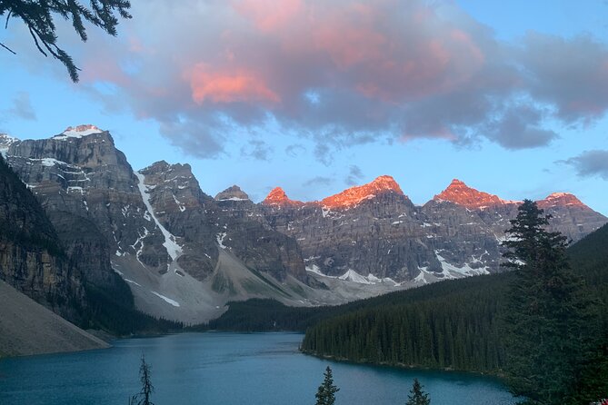 Moraine Lake, Lake Louise Afternoon Tour Half day From Banff - Leaving Banff in a leather-seat van