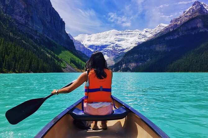 Moraine Lake, Lake Louise & Banff Secrets | Award-Winning Tour - Moraine Lake is the day’s great payoff