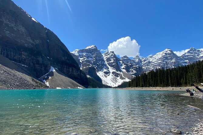 Moraine Lake Lake Louise Emerald Lake Banff Town & Natural Bridge - Banff town adds shops, food, and a change from nature