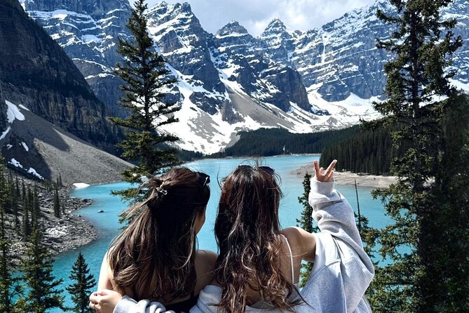Moraine Lake, Lake Louise Johnston Canyon Banff National Park - Pickup from Calgary, Canmore, or Banff