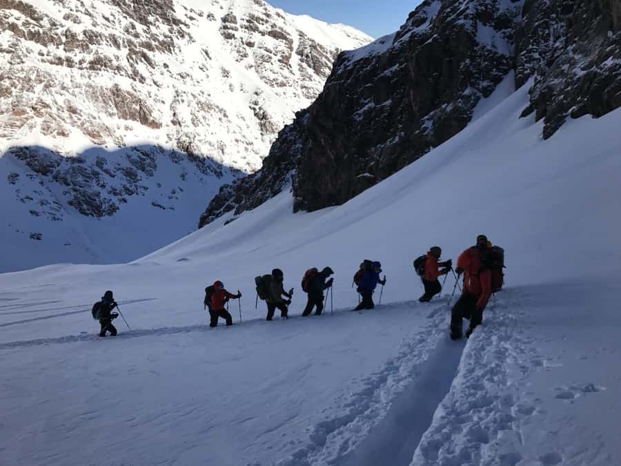 Mt Toubkal Ascent Express Trek 2 Days 1 Nights - The long return to Imlil