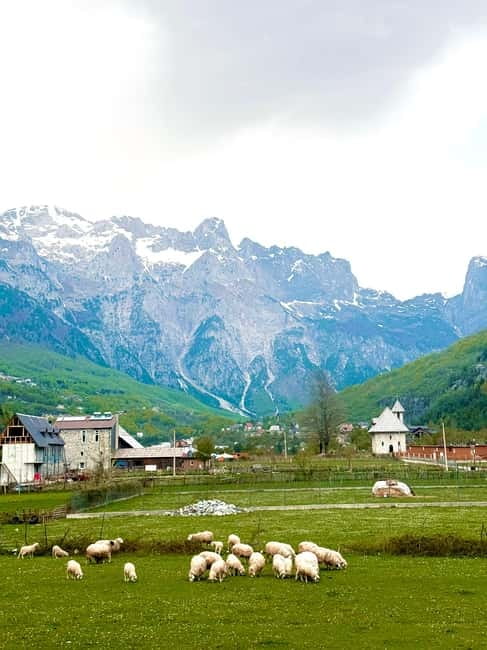 Off-Road to Theth Village:SUV Tour via Tirana,Bogë &the Alps - Bogë and the Church of Saint Mhill