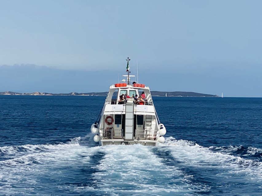 Olbia: Maddalena Archipelago Boat Tour with Minibus Transfer - Lunch with a view, but modest expectations