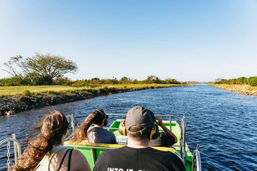 Orlando: Florida Everglades Wildlife Airboat Tour - Finding the creek where the Everglades begins