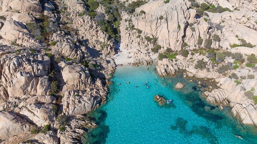 Palau: La Maddalena Archipelago and Caprera Island Boat Tour - Santa Maria adds another chance to swim