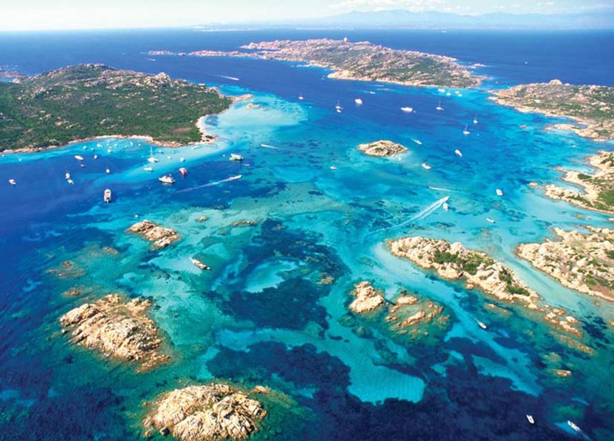 Palau: La Maddalena Archipelago and Caprera Island Boat Tour - What the boat day feels like onboard