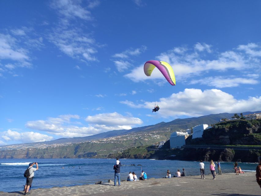 Paragliding from Puerto de la Cruz or Teide National park - The van ride to the launch site