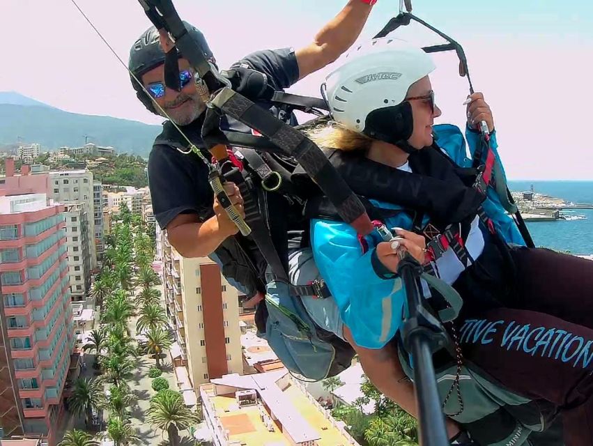 Paragliding from Puerto de la Cruz or Teide National park - The takeoff, where nerves peak