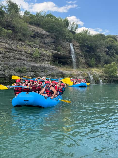 Permet: Kayak Experience - Vjosa River National Park Albania - The second half brings more active paddling