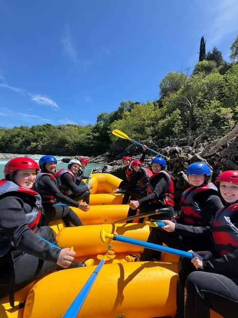 Permet: Vjosa River National Park Guided Rafting Tour - The riverbank break: swimming, photos, and a snack