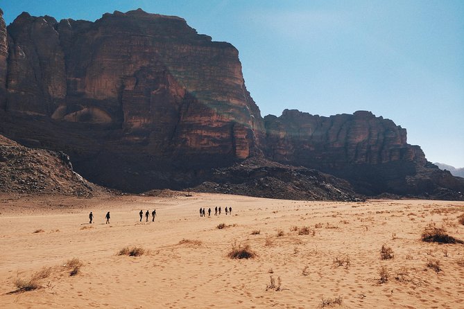 Petra and Wadi Rum Day Excursion with Hotel Collection - Two hours by 4x4 in the Valley of the Moon