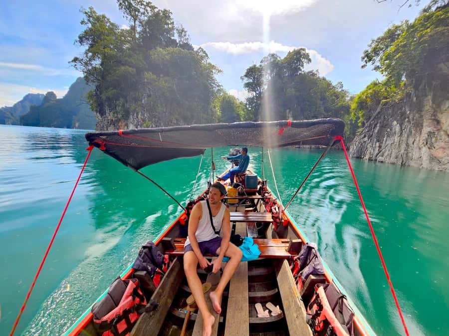 Phuket: Private Day Trip Khao Sok w/ Lake Boat Tour & Lunch - Four hours among the limestone cliffs