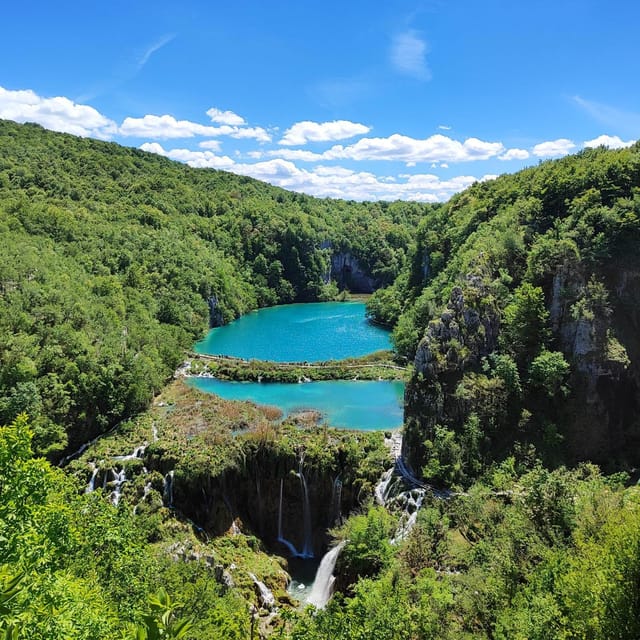 Plitvice Lakes National Park - Inspiration Buggy Tour - The Plitvice waterfall viewpoint