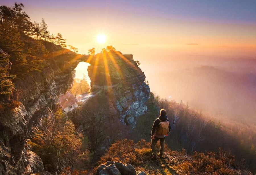 Prague: VIP Bohemian Saxon Switzerland: 2 Countries in 1 Day - Bastei Bridge and the Elbe River canyon
