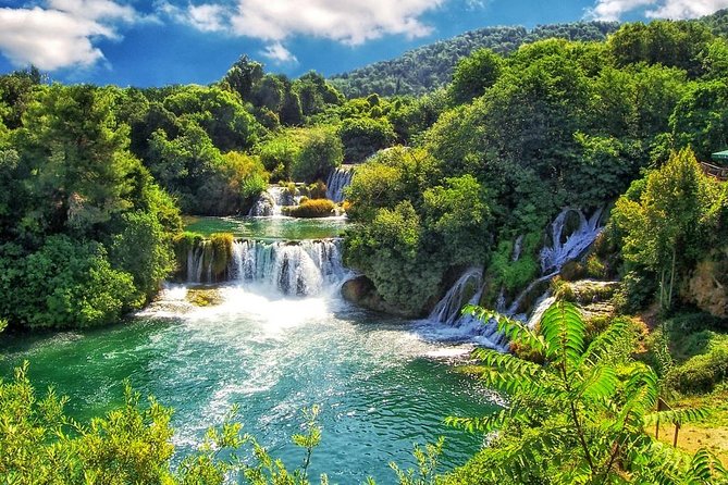 Private Krka Waterfalls tour with 30min Boat Cruse - The ride from Split to Skradin