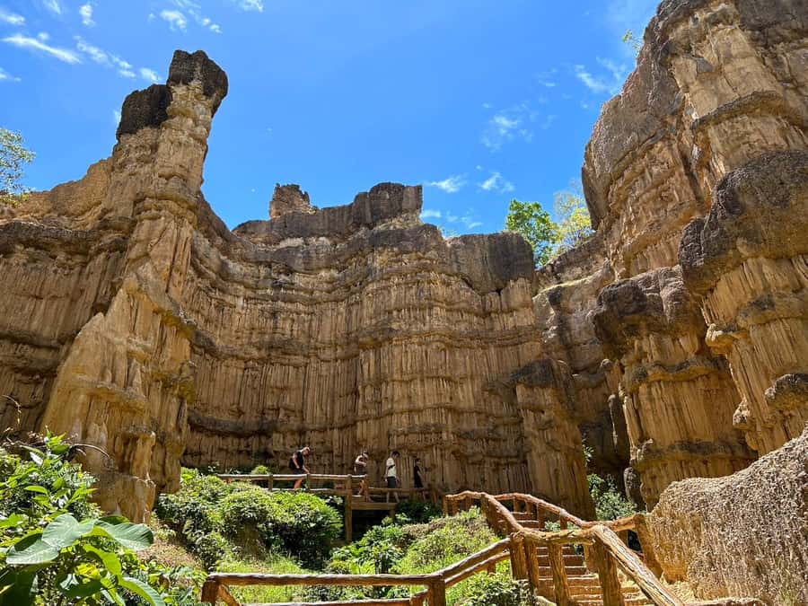 Private Tour Pha Chor Canyon & Doi Inthanon National Park - Wachirathan Waterfall and the first mountain views