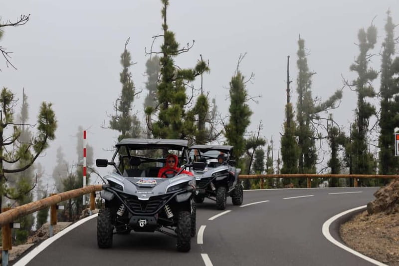 Puerto de la Cruz: Teide National Park Buggy Tour - La Caldera, the first volcanic stop