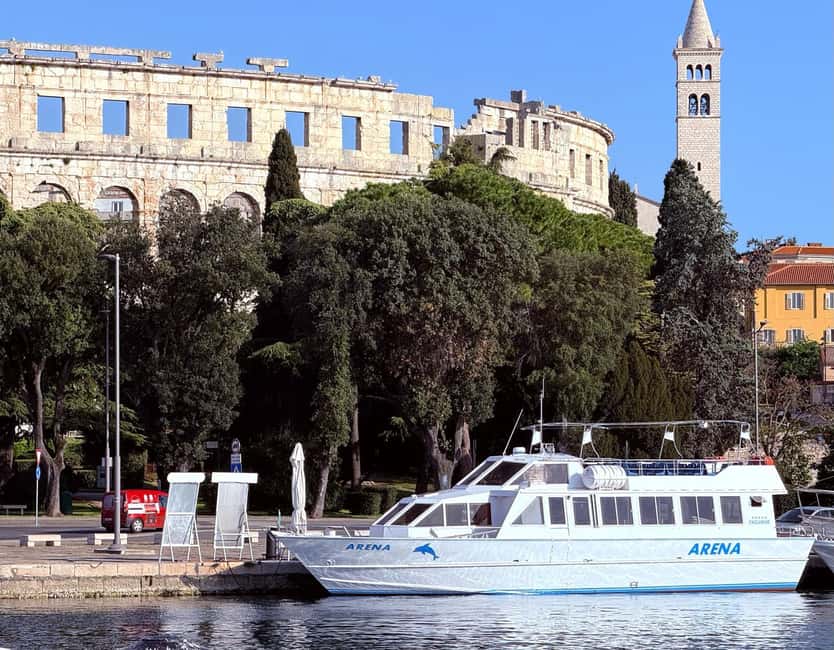 Pula: Brijuni Dolphins Sunset Cruise with Dinner and Drinks - A traditional Istrian dinner on the water