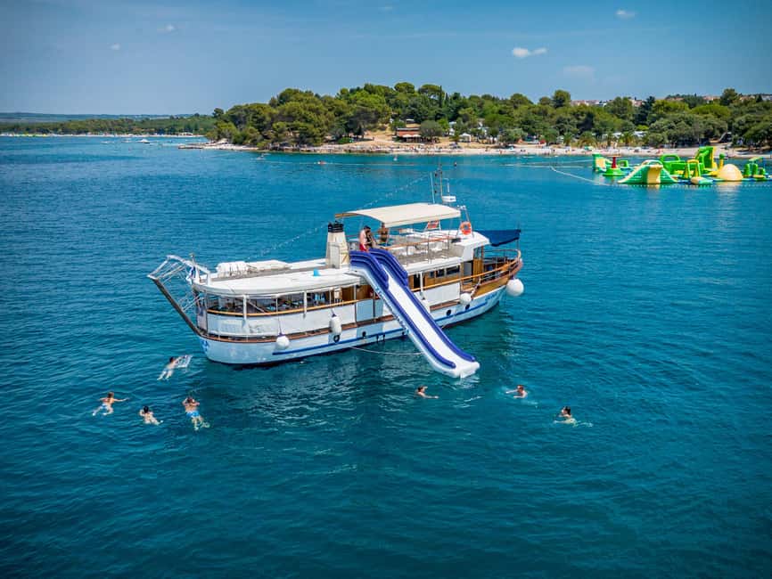 Pula: National Park Brijuni, 2 swimming stops, lunch, drinks - Key points at a glance
