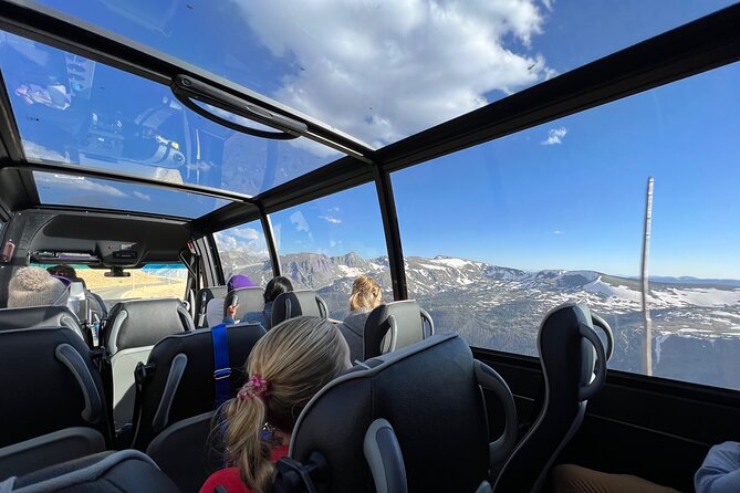 Retractable Glass Top Tour in Rocky Mountain National Park - A smart way to see Rocky Mountain National Park
