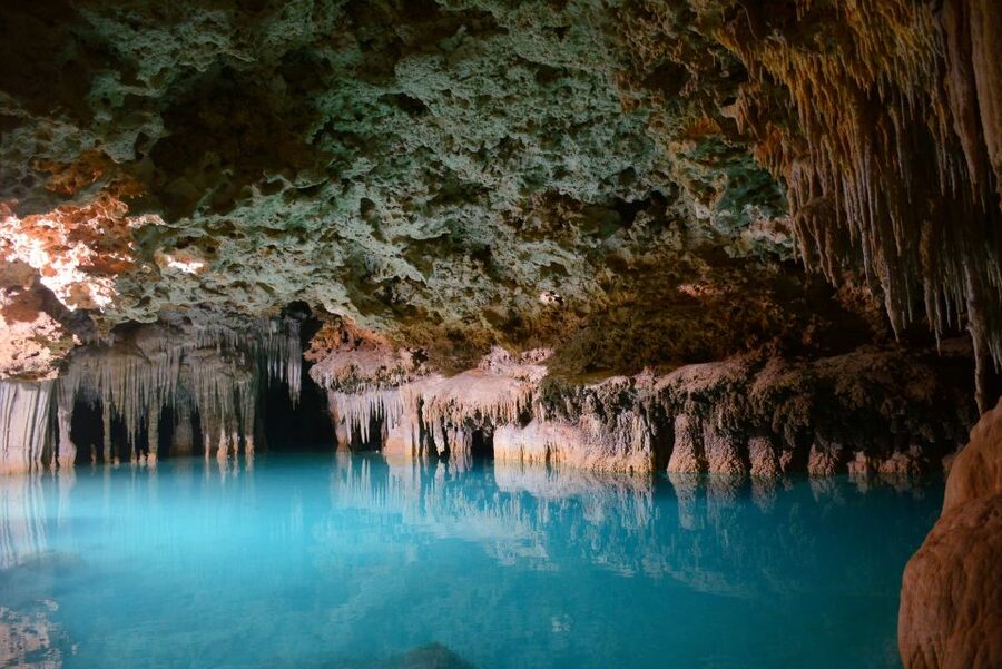 Rio Secreto Nature Reserve: Bicycle, Rappel & Ziplines Tour - Walking beside Rio Secreto’s underground river