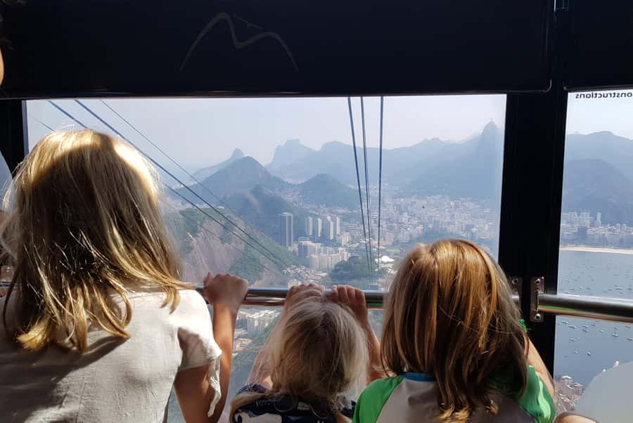 Rio: Sugarloaf Cable Car and Corcovado Train Tickets - Riding the Corcovado train to Christ the Redeemer