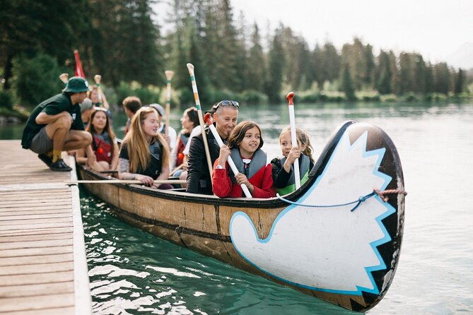 River Explorer | Big Canoe Tour in Banff National Park - Meeting the Bow River at the Banff Canoe Club