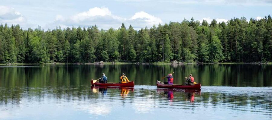 Rovaniemi: Guided Wilderness Kayaking Adventure - Getting onto the water