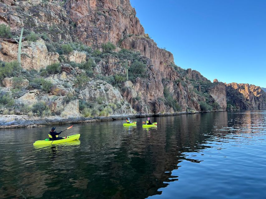 Saguaro Lake: Guided Kayaking Tour - Key points to know before you book