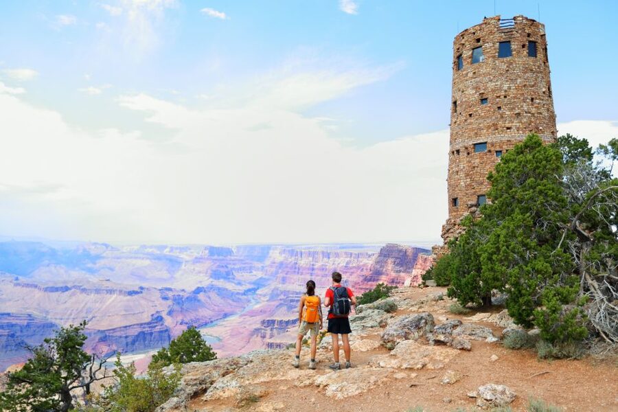 Scottsdale: Grand Canyon National Park and Sedona with Lunch - Reaching the Grand Canyon South Rim