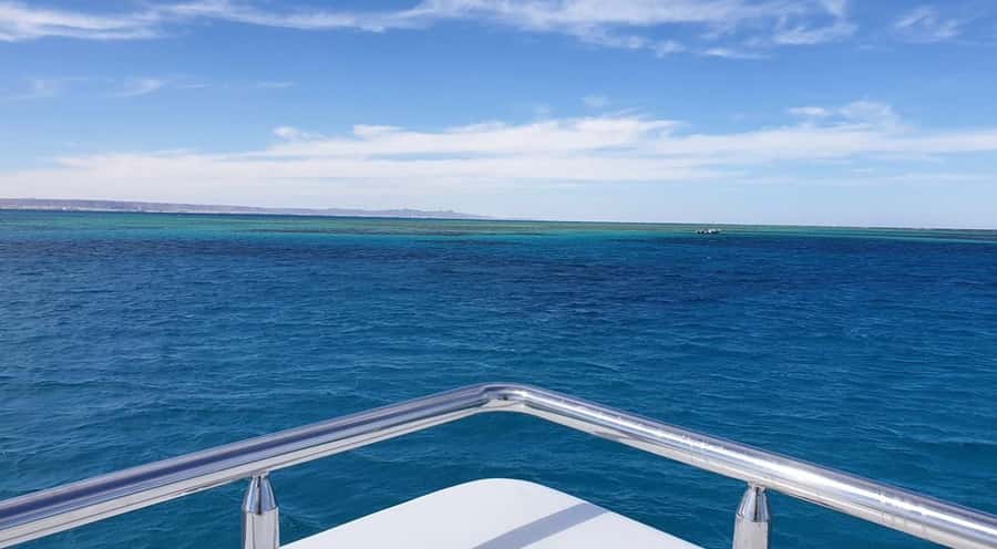 Sharm El-Sheikh: Luxury Ras Mohammed & White Island Cruise - White Island, a shallow-water stop with a wow factor