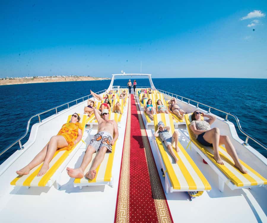 Sharm el-Sheikh: Ras Mohammed Elite VIP Cruise and BBQ Lunch - A comfortable boat with room to find your own spot