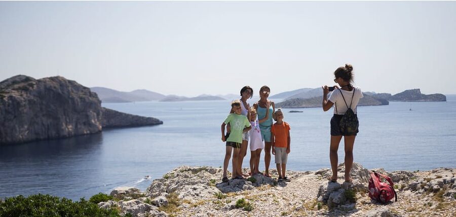 Sibenik: Full-Day Kornati National Park Boat Tour - Leaving Sibenik through the historic channel
