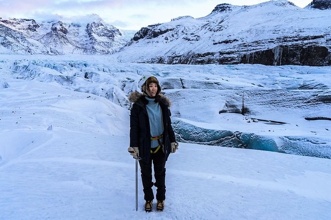 Skaftafell: Blue Ice Glacier Hike on Vatnajökull - Learning to walk on ice before the route climbs