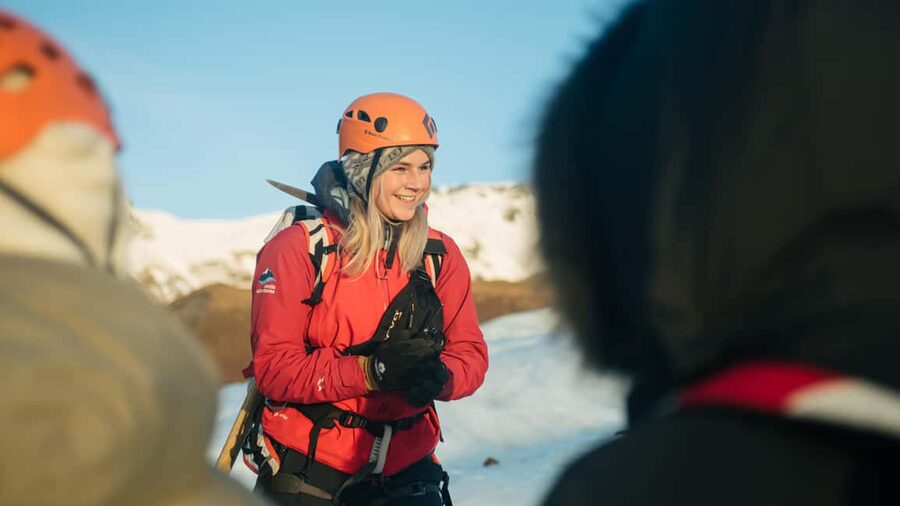 Skaftafell: Blue Ice Maze Glacier Hike on Vatnajökull - The guides shape the experience