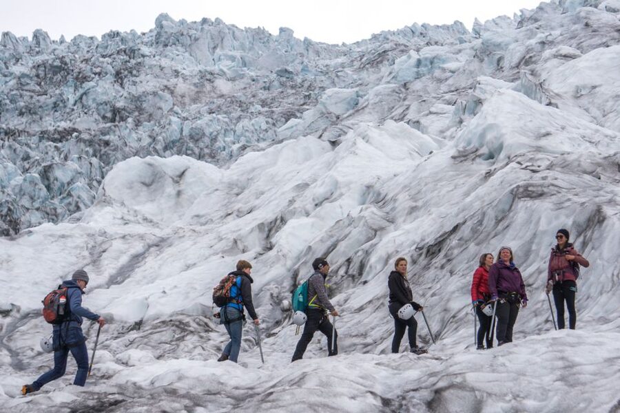 Skaftafell: Extra Small Group Glacier Adventure - Three and a half hours among changing ice