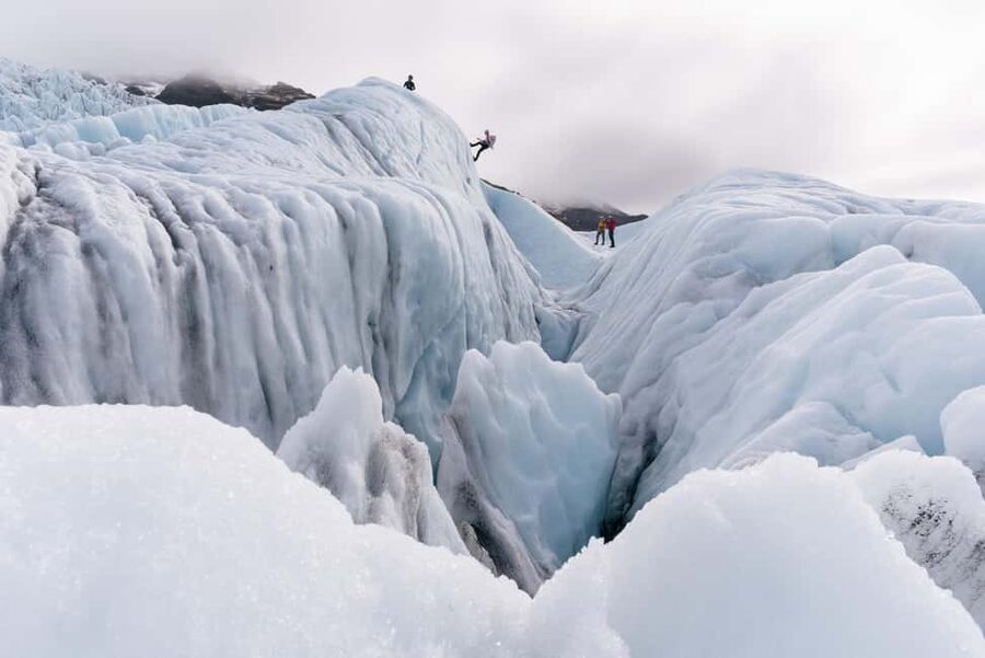 Skaftafell: Glacier XTreme - Hike & Ice Climbing Adventure - Riding the 4x4 to Falljökull