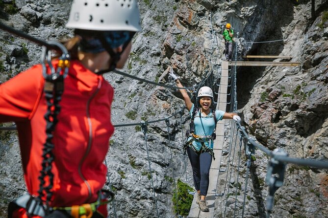 Small-Group Guided Via Ferrata Climbing with Banff's Best Views - The chairlift ride gives you a head start