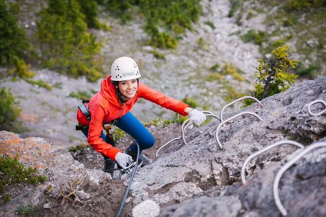 Small-Group Guided Via Ferrata Climbing with Banff's Best Views - Who should choose this route?