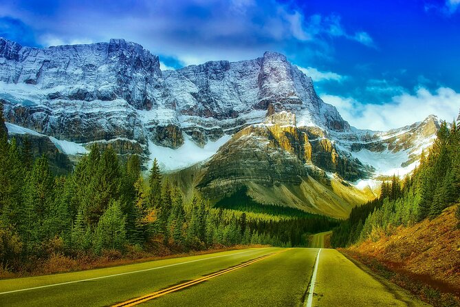 Smartphone Audio Driving Tour between Banff and Calgary - Kananaskis Country and the route beyond Banff National Park