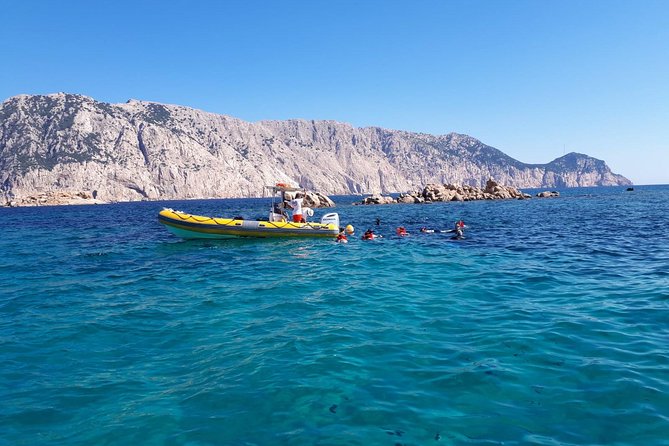 Snorkeling marine protected area Tavolara - The Crisso wreck near Porto San Paolo