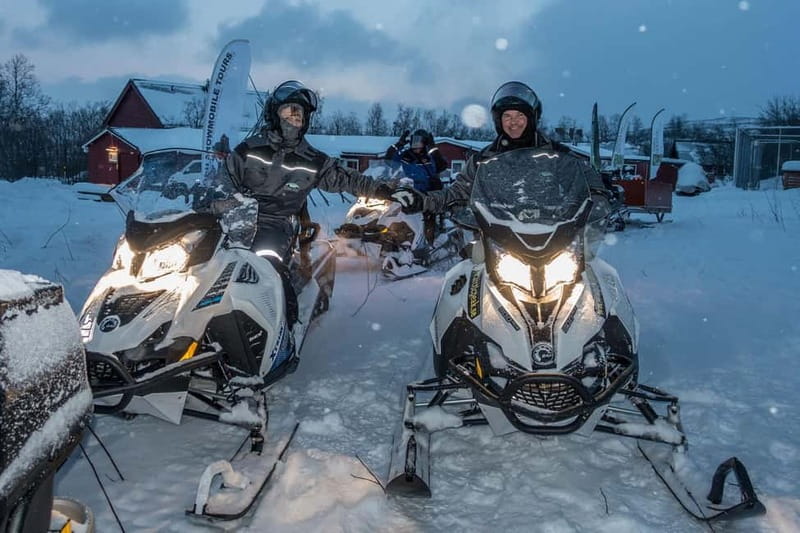 Snowmobile Adventure Abisko (Drive your own) - Getting ready to drive your own machine
