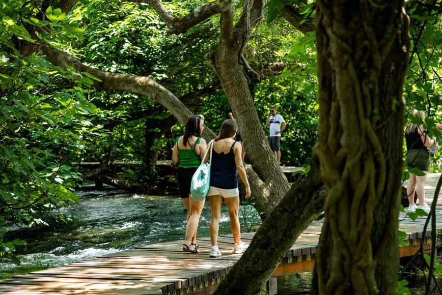 Split: Krka National Park Day Trip with Boat Ride & Swimming - The coach ride from Split