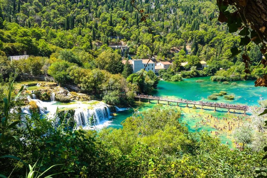 Split: Krka National Park Full-Day Tour with Wine Tasting - The boat ride through Krka’s river canyon