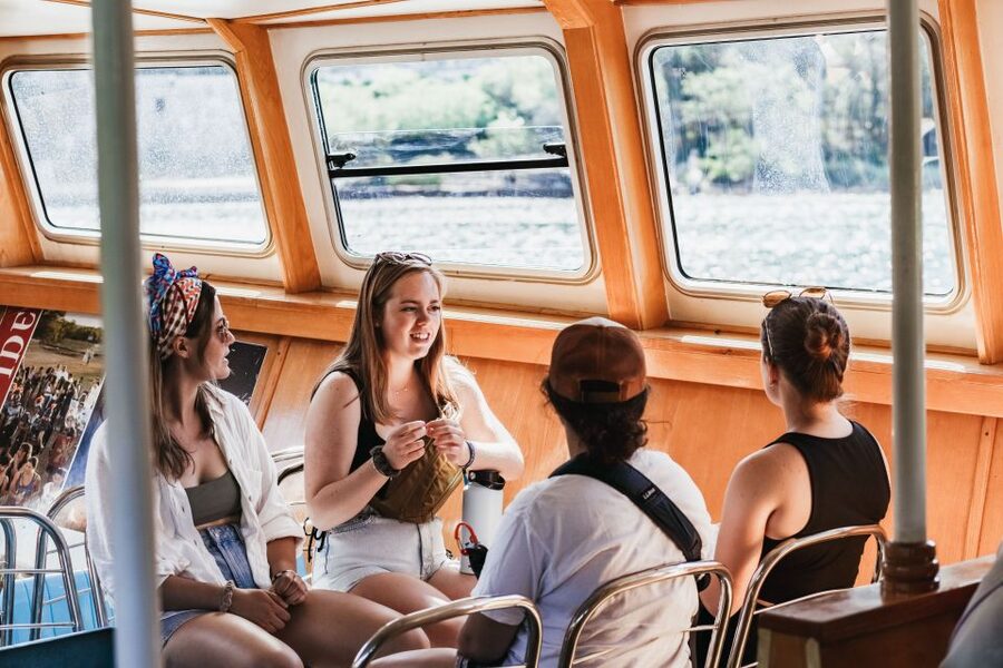 Split: Krka Waterfalls Trip with Boat Cruise and Swimming - A 30-minute boat ride into Krka National Park