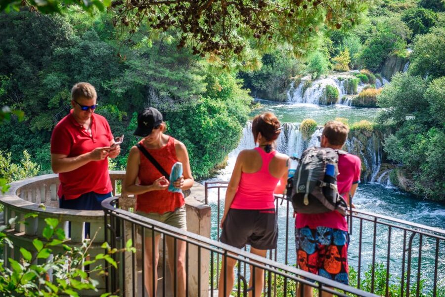 Split/Trogir: Krka National Park Day Trip with Wine Tasting - The tour at a glance
